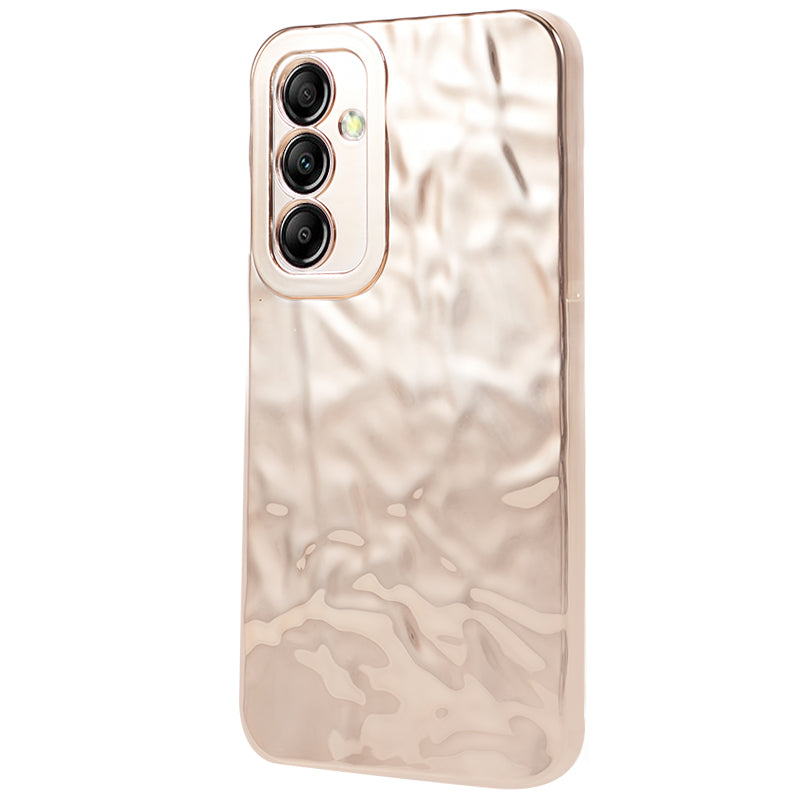 Electroplating Phone Case for Samsung Galaxy A34 5G Wrinkled Uneven Anti-scratch TPU Cover Electroplating Phone Case for Samsung Galaxy A34 5G Wrinkled Uneven Anti-scratch TPU Cover